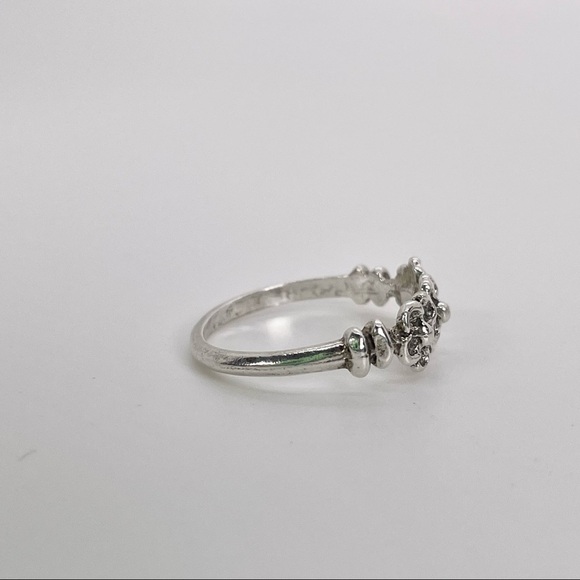 Flower Silver 925 Ring - Picture 6 of 10